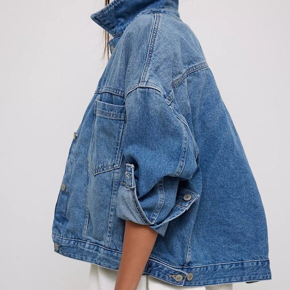 Free People Jackets & Blazers - We The Free Opal Swing Denim Jacket